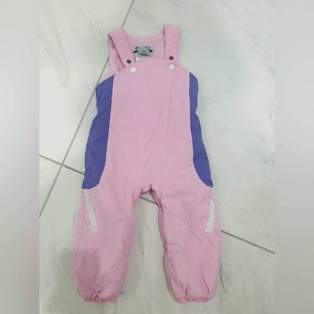 Columbia Toddler Girl Snow Bib (Size 3T)